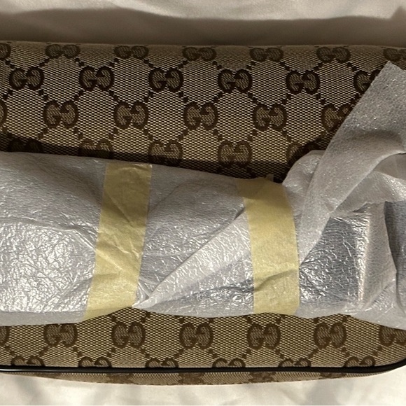 Authentic New GUCCI WOMEN GUCCISSIMA GG CROSS BODY/BELT BAG PACK, BROWN. - Picture 9 of 10